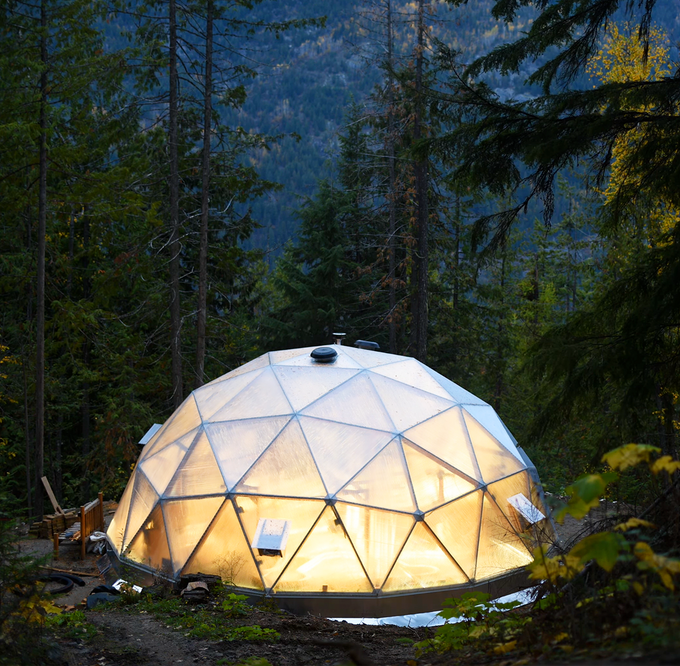 Growing Dome Greenhouse Kits (33ft)