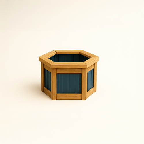 3-Foot Hexbed Garden Beds