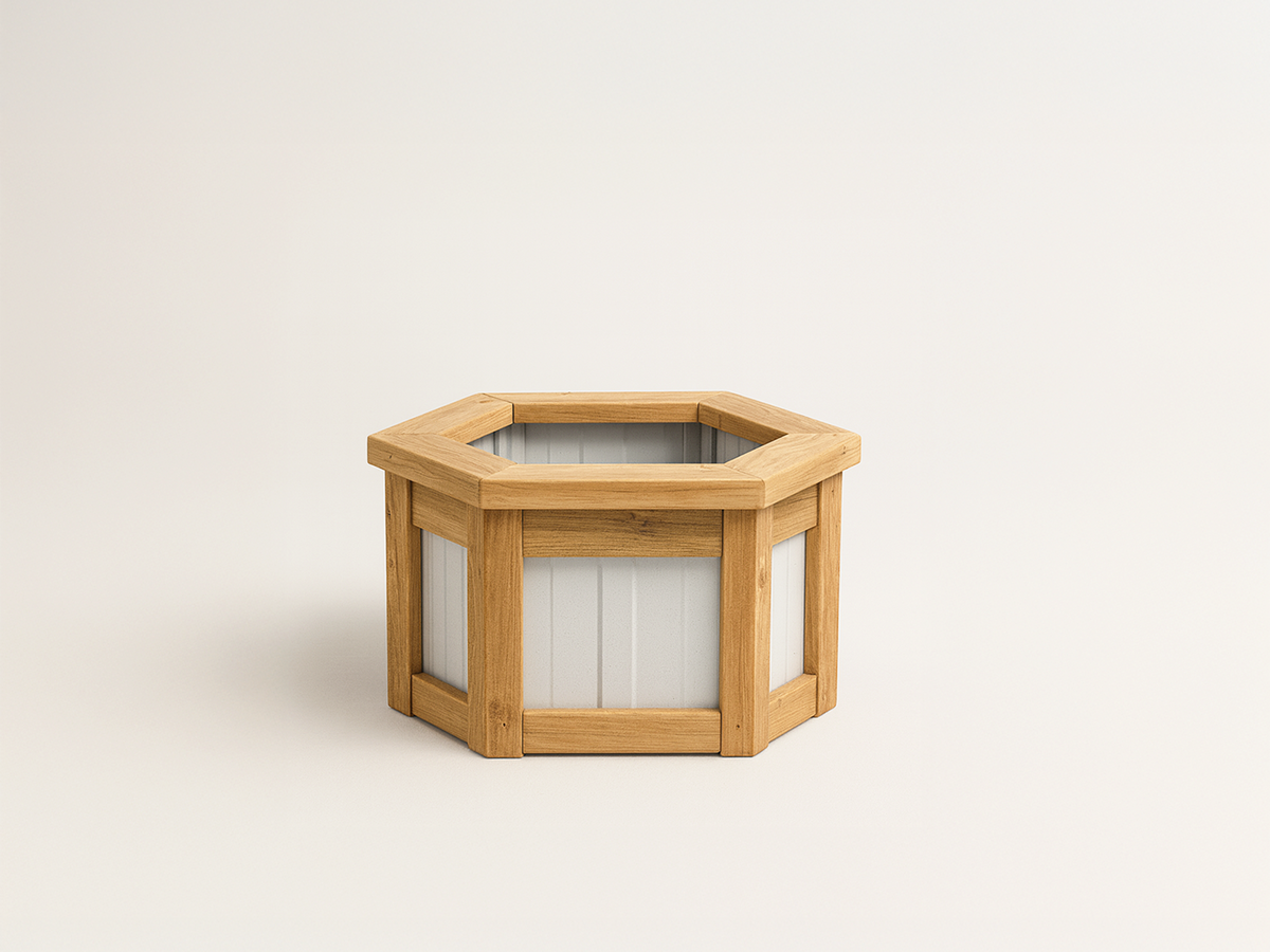 3-Foot Hexbed Garden Beds