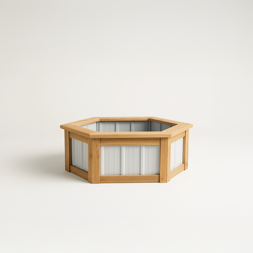 5-Foot Hexbed Garden Beds