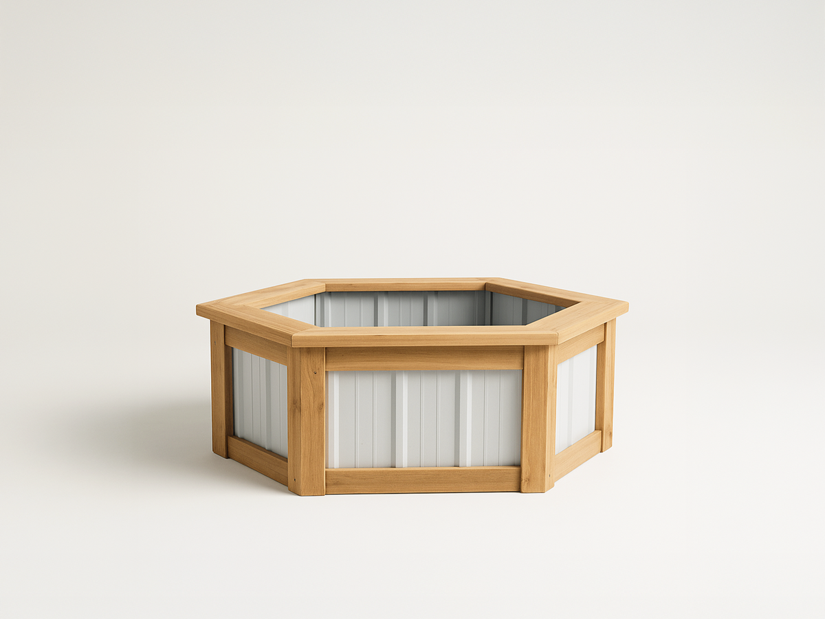 5-Foot Hexbed Garden Beds