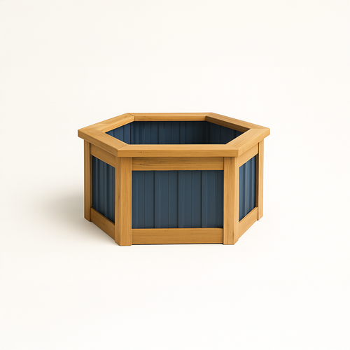 5-Foot Hexbed Garden Beds