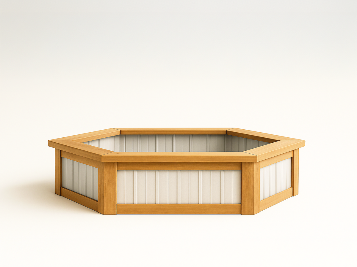 7-Foot Hexbed Garden Beds