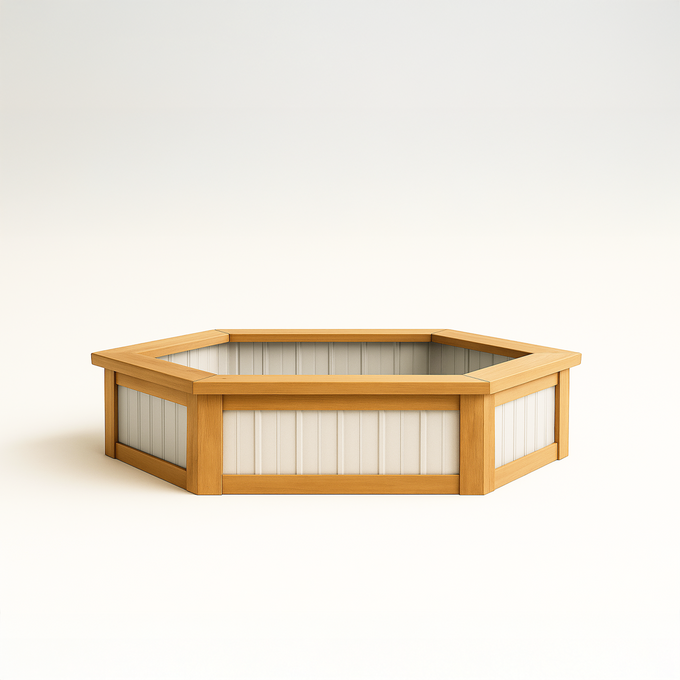 7-Foot Hexbed Garden Beds