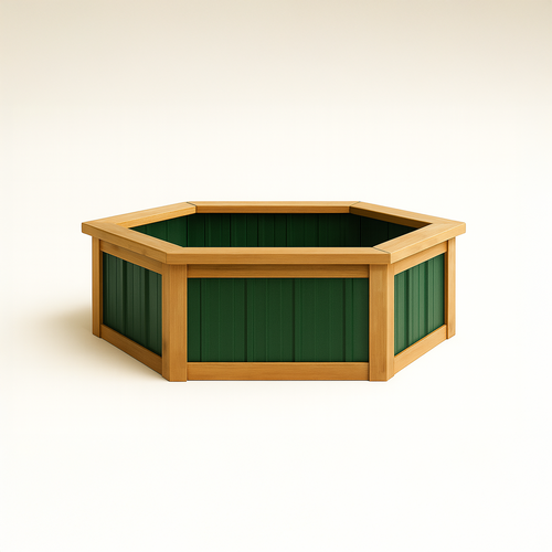 7-Foot Hexbed Garden Beds