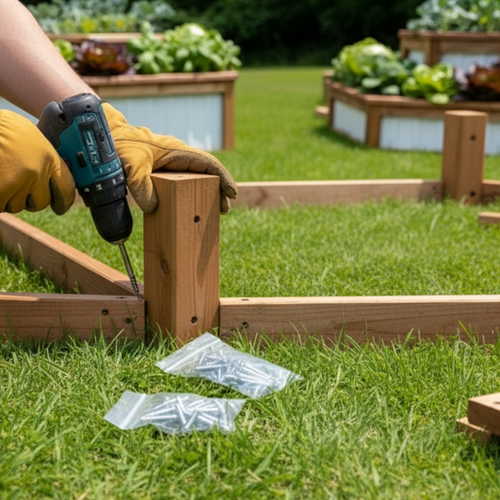 3-Foot Hexbed Garden Beds