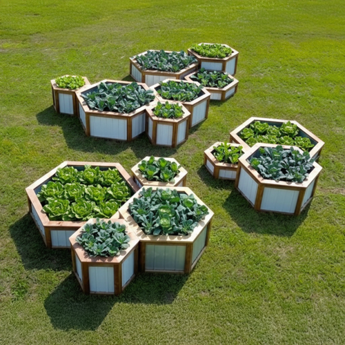 5-Foot Hexbed Garden Beds