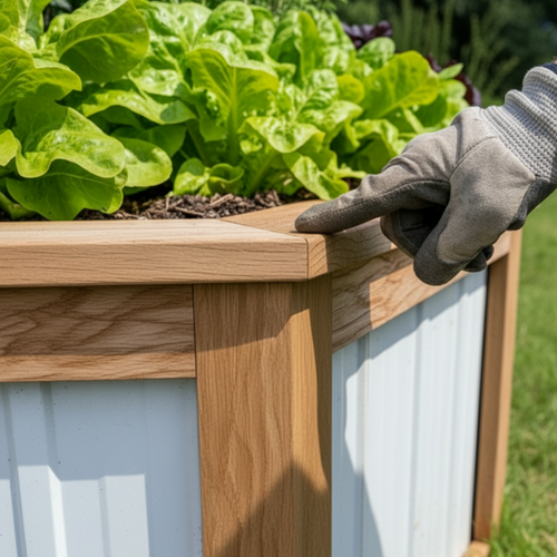 5-Foot Hexbed Garden Beds